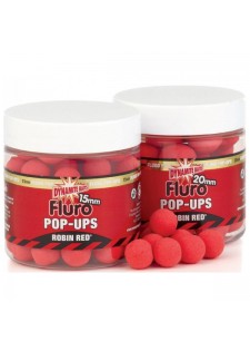 Плавающие бойлы Dynamite Baits POP-UPS FLURO ROBIN RED 15mm